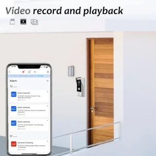 1080P Video Deurbel Camera met 7 inch Touchscreen en Infrarood Nachtzicht