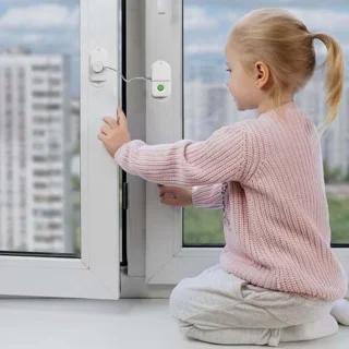 Biometrische vingerafdrukkoelkast slot met kinderveiligheid zonder boren