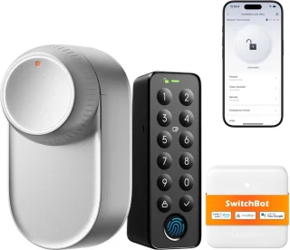 Slim WiFi Deurslot met Vingerafdruk Toetsenbord en Ondersteuning voor Matter
