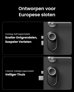 Slim WiFi Deurslot met Vingerafdruk Toetsenbord en Ondersteuning voor Matter