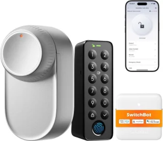 Slim WiFi Deurslot met Vingerafdruk Toetsenbord en Ondersteuning voor Matter