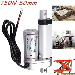 Lineaire motor 12V DC 750N - Elektrische actuatoren voor meubels en liften