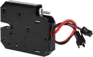 Elektronisch slot 12V voor kasten en laden - Elektrisch toegangssysteem met detectieschakelaar