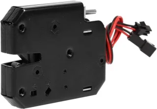 Elektronisch slot 12V voor kasten en laden - Elektrisch toegangssysteem met detectieschakelaar