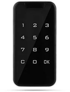 Elektronisch code slot - Slimme touchscreen met anti-knerpfunctie - Voor sauna en sportzaal