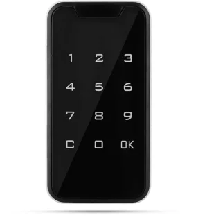 Elektronisch code slot - Slimme touchscreen met anti-knerpfunctie - Voor sauna en sportzaal