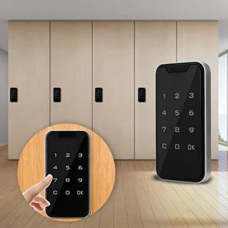 Elektronisch code slot - Slimme touchscreen met anti-knerpfunctie - Voor sauna en sportzaal