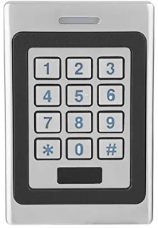 Waterdichte Toegangscontrole DC 12V-24V RFID Kaart Deur Toetsenbord Lezer