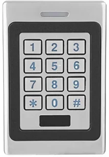 Waterdichte Toegangscontrole DC 12V-24V RFID Kaart Deur Toetsenbord Lezer