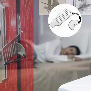 Draagbare Deurslot voor Reizen - Veiligheidsslot voor Hotels en Appartementen