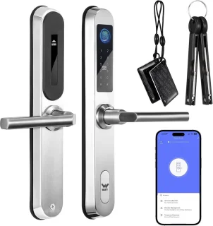 Slimme WiFi Deurslot met Camera en Biometrische Beveiliging
