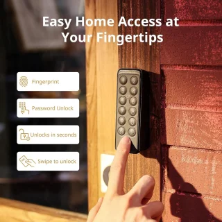 Slimme Toetsenbord voor Keyless Toegang met Vingerafdruk en IP65 Waterdicht