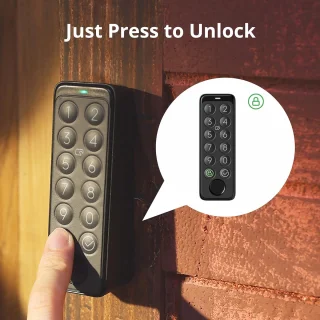 Slimme Toetsenbord voor Keyless Toegang met Vingerafdruk en IP65 Waterdicht