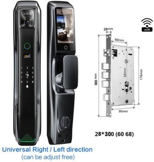 Video Deurbel – Slimme Deurbel – Draadloze Deurbel – Deurbeldrukkers – Deurbel Met Camera – Gezichtsherkenning – Aluminium Behuizing - 28x300 - 6068 Insteekslot review