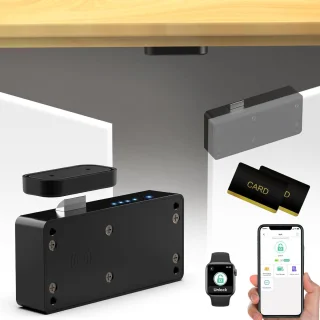 Slimme Elektronische Kastslot met Bluetooth en NFC