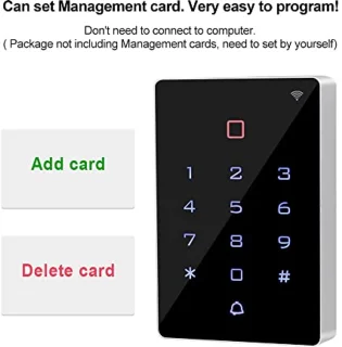 Standalone WIFI Toegangscontrole Toetsenbord met RFID en Waterdichte Deur Opener