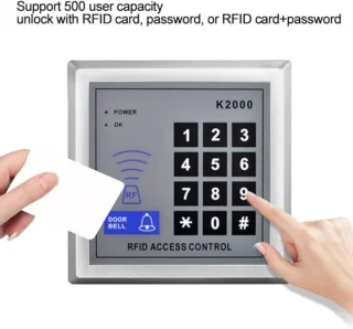 Volledige set RFID toegangscontrolesysteem met elektrische vergrendeling en numeriek toetsenbord
