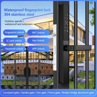 Wat vinden we goed aan de Vingerafdrukslot – Slim Deurslot – Elektronisch Slot – Smart Lock – Biometrisch Slot – Wifi Verbinding – Waterdicht Aluminium - 5085 - 22x240