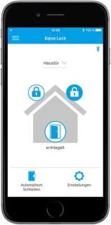 Slimme deurslotaandrijving - Wit - 142950A0 - Bluetooth - 56 x 52 x 114 cm
