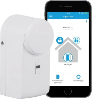Slimme deurslotaandrijving - Wit - 142950A0 - Bluetooth - 56 x 52 x 114 cm