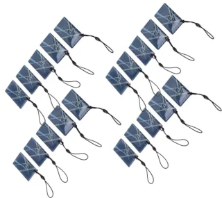 20Pcs IC Cards for Smart Door Lock, Smart IC Cards Compatible with for Tuya and for TTLock Smart Systems 13.56MHz RFID Keychains Keyless Entry Smart Cards for Door Lock