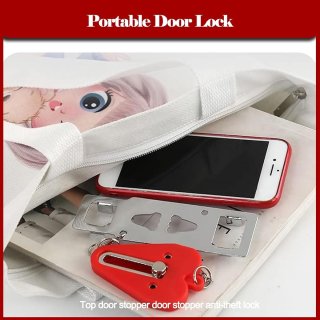 Wat vinden we goed aan de Draagbaar Deurslot voor Veilige Reizen en Wonen