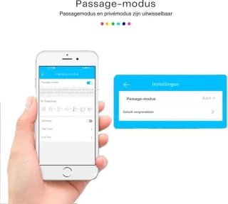 Biometrisch Vingerafdruk Deurslot Voor Houten Deuren Bluetooth Elektronisch Compatibel Met Tuya Smart Lock Voor Afstandsbediening Sleutelloze Ontgrendeling Zwart