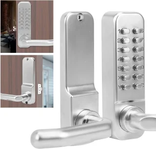 Slimme Mechanische Combinatie Deurslot - Keyless Anti-Diefstal Beveiliging voor Thuis en Kantoor