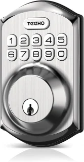 Keyless Toegangslot met Toetsenbord - Slimme Deadbolt voor Voordeur - Eenvoudige Installatie - Veilig en Duurzaam