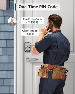Keyless Toegangslot met Toetsenbord - Slimme Deadbolt voor Voordeur - Eenvoudige Installatie - Veilig en Duurzaam