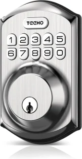 Keyless Toegangslot met Toetsenbord - Slimme Deadbolt voor Voordeur - Eenvoudige Installatie - Veilig en Duurzaam