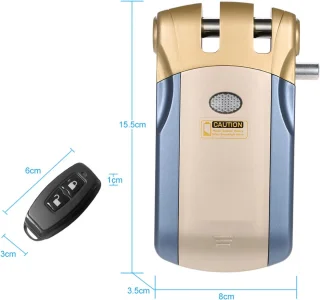 Draadloos Veiligheidsslot met Keyless Deurtoegang - Onzichtbaar en Slim