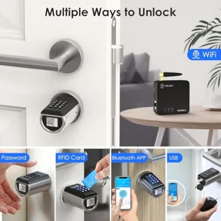 Multifunctioneel Elektronisch Deurslot met PIN en Bluetooth