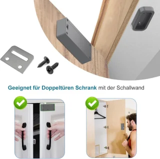Elektronisch Kastslot NFC RFID - Verborgen Beveiliging voor Meubilair met Bluetooth-app