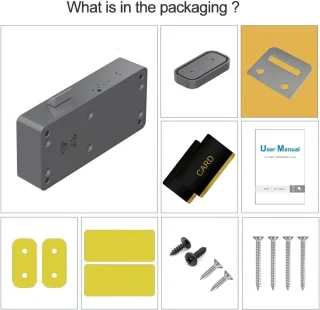 Elektronisch Kastslot NFC RFID - Verborgen Beveiliging voor Meubilair met Bluetooth-app
