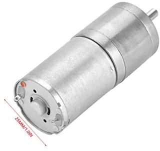 12V DC 25 mm reductiemotor