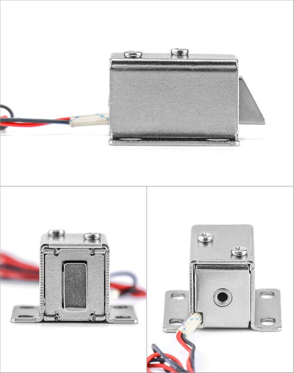 12V Solenoid Elektrisch Slot 2 stuks