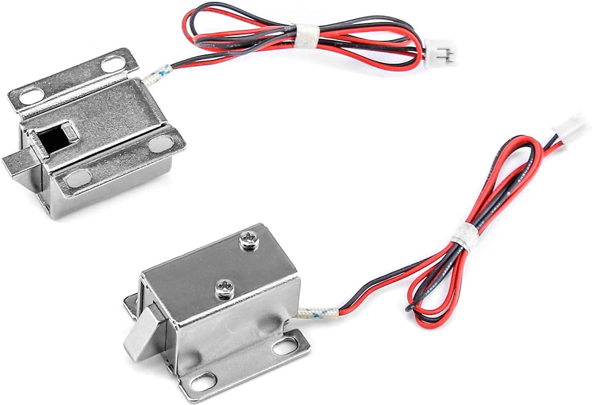 12V Solenoid Elektrisch Slot 2 stuks