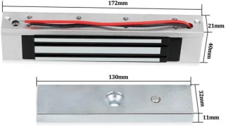 180 kg elektrisch magnetisch deurslot met ZL-beugel