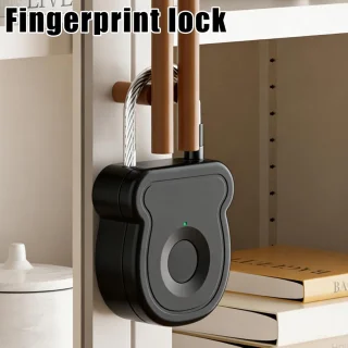 2 stuks vingerafdrukhangslot met type-C opladen