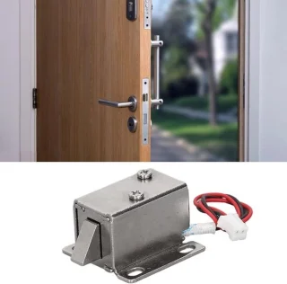 3A DC miniatuur elektromagnetische solenoïdeslot montage voor elektrische kast deurslot