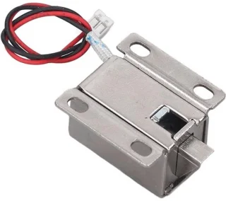 3A DC miniatuur elektromagnetische solenoïdeslot montage voor elektrische kast deurslot
