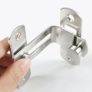 90° Schuifdeurslot RVS