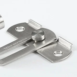 90° Schuifdeurslot RVS