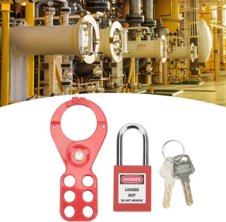 Allecto lockout tagout kit - elektrische lockout tagout locks set