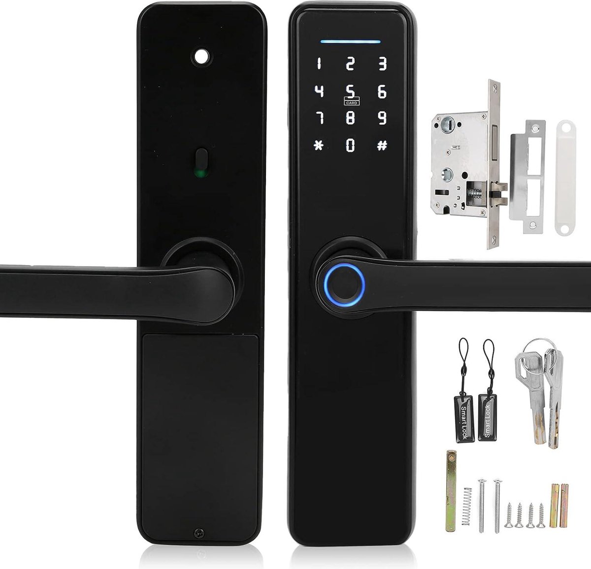 Anti-diefstal Elektronisch Deurslot 4-in-1 Keyless