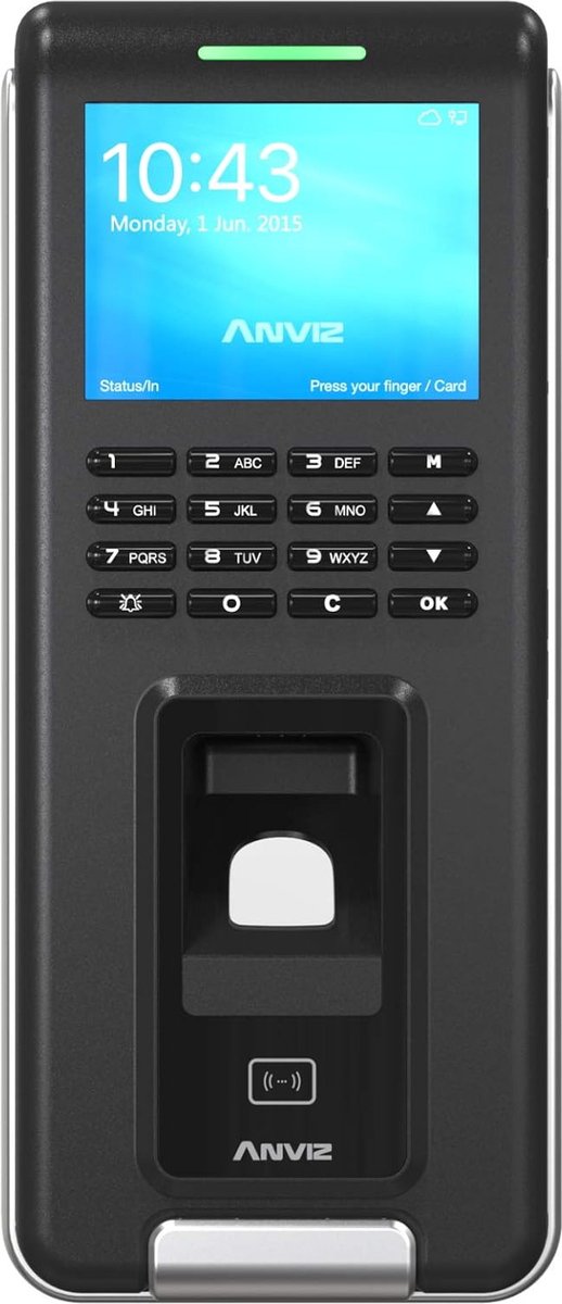 Anviz T60 Pro WiFi Toegangscontrole