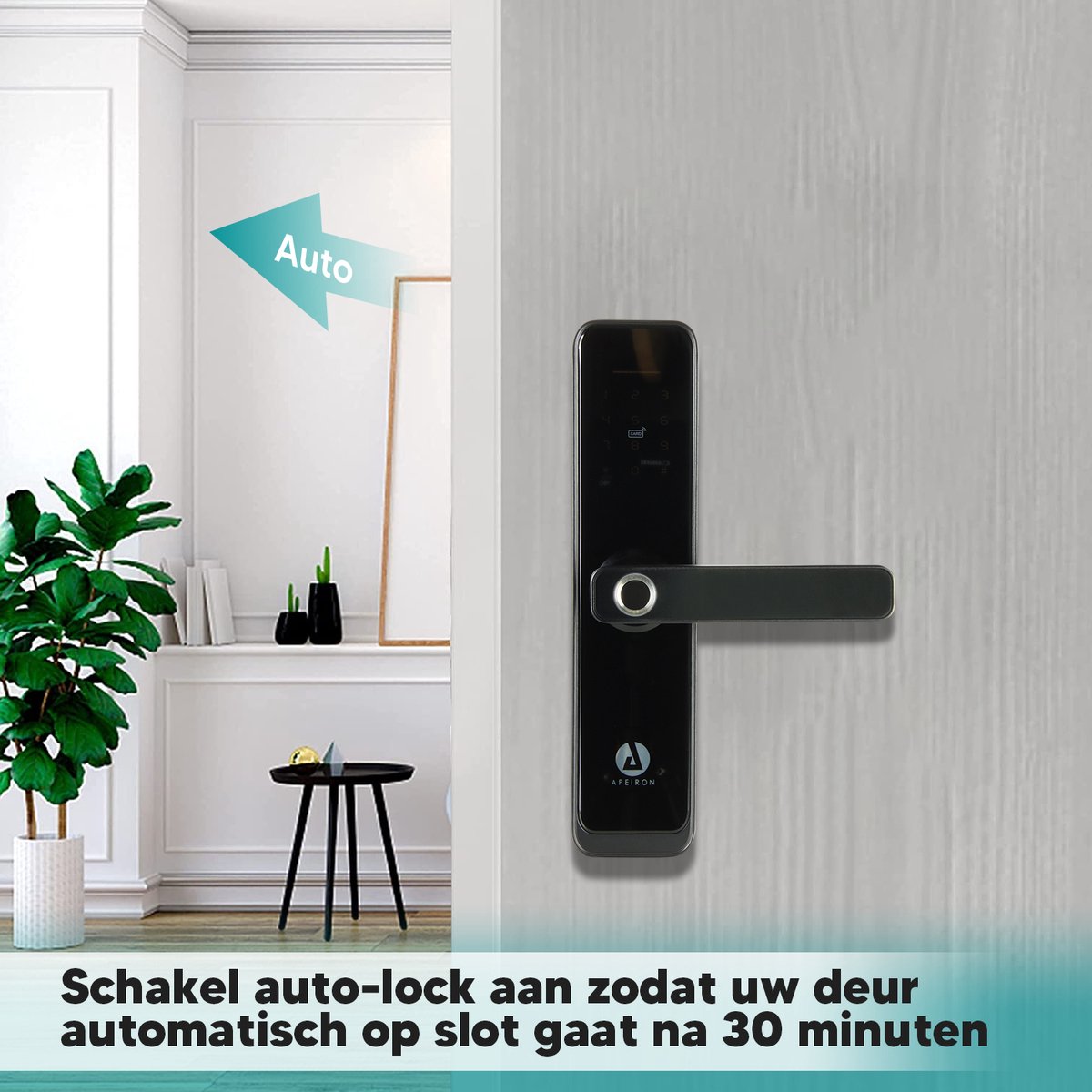 Apeiron Smart Lock 2.0 Deurslot