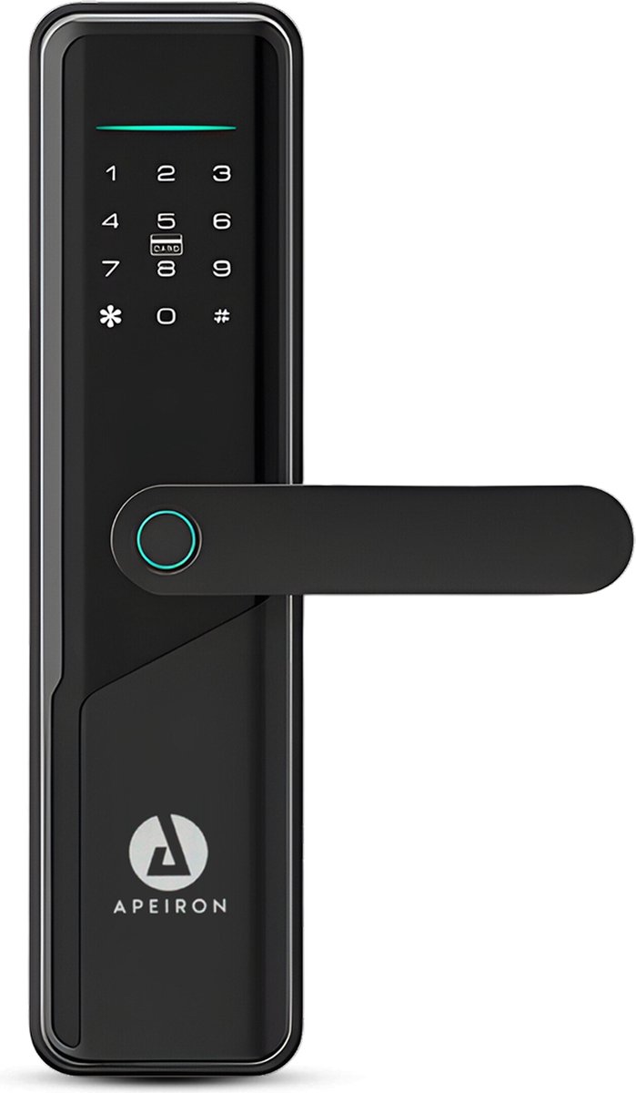 Apeiron Smart Lock Slim Deurslot Met Vingerafdruk
