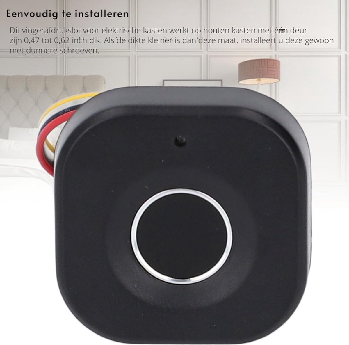 APP Vingerafdruk Halfgeleider Biometrisch Kastslot